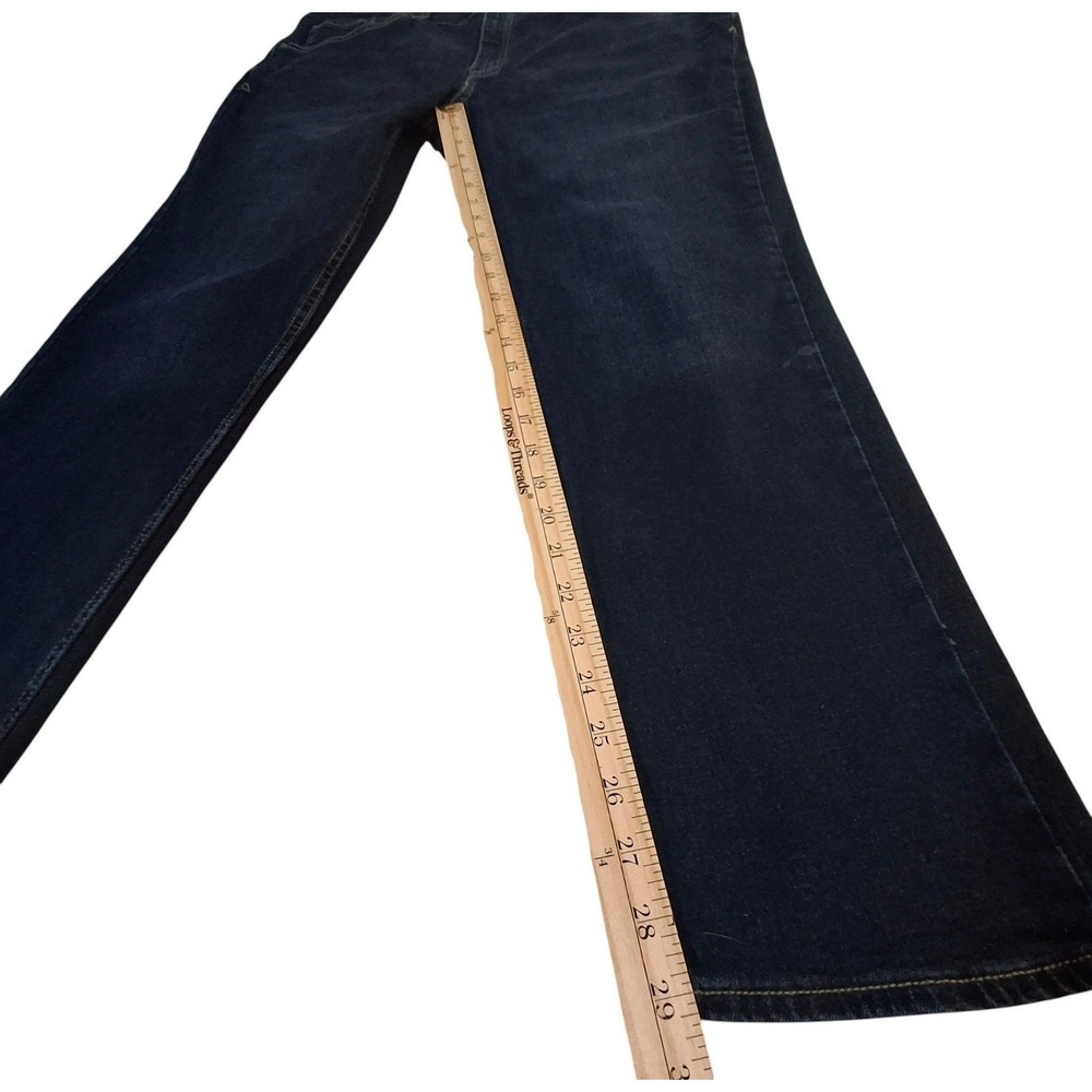 Devil-Dog Dungarees Jeans Mens 38x30* Athletic Slim Fit Dark Wash Indigo denim - Picture 9 of 11